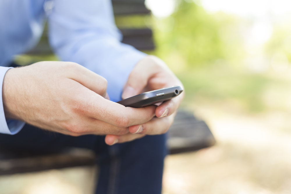Smart Phone in Hands