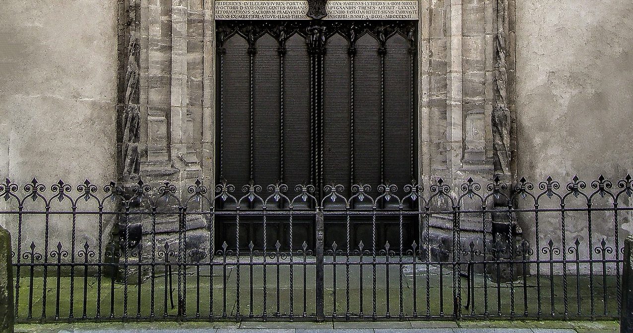 Castle Church Door, Wittenberg