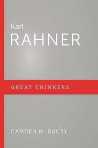 Karl Rahner book cover